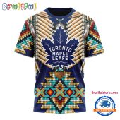 NHL Toronto Maple Leafs Special Native American Costume Hockey Team Design T Shirt, Hoodie, Sweatshirt