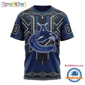 NHL Vancouver Canucks Special Native American Heritage Design T Shirt, Hoodie, Sweatshirt
