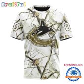 NHL Vancouver Canucks Special White Winter Hunting Camo T Shirt, Hoodie, Sweatshirt