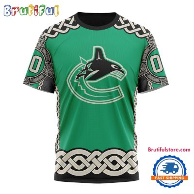 NHL Vancouver Canucks x St.Patrick's Day New Design T Shirt, Sweatshirt, Hoodie