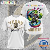 NHL Vegas Golden Knights Hockey Team Mascot Design Happy Easter Day T Shirt