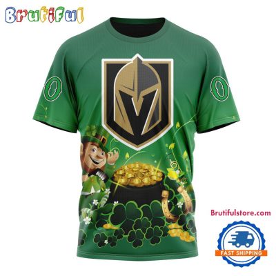 NHL Vegas Golden Knights Personalize St. Patrick's Day Hockey Team T Shirt, Hoodie, Sweatshirt