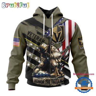 NHL Vegas Golden Knights Special Hockey Honor Veterans And Their Families Hoodie, TShirt, Sweatshirt