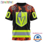 NHL Vegas Golden Knights Special Honoring Firefighters Design T Shirt, Hoodie, Sweatshirt