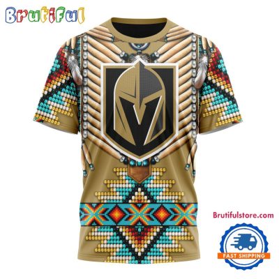 NHL Vegas Golden Knights Special Native American Costume Hockey Team Design T Shirt, Hoodie, Sweatshirt