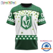 NHL Vegas Golden Knights St. Patrick's Day For Hockey Fans New Design T Shirt