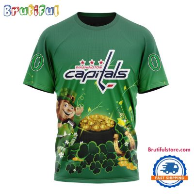 NHL Washington Capitals Personalize St. Patrick's Day Hockey Team T Shirt, Hoodie, Sweatshirt