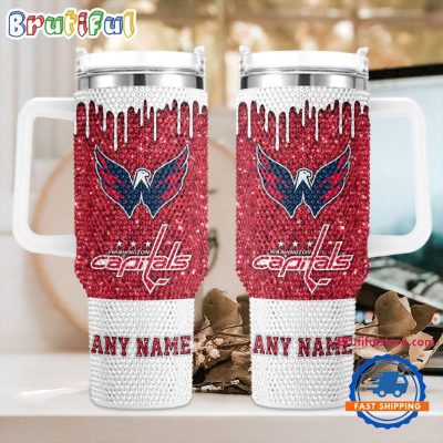 NHL Washington Capitals Personalized Stanley Diamond Tumbler 40oz