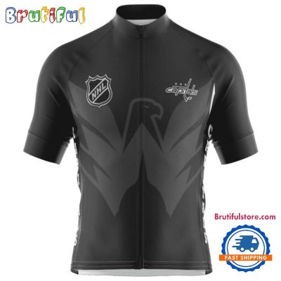 NHL Washington Capitals Special Mono Cycling Jersey, Hockey Team Design Jersey
