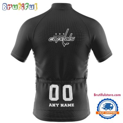 NHL Washington Capitals Special Mono Cycling Jersey, Hockey Team Design Jersey