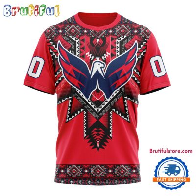 NHL Washington Capitals Special Native American Heritage Design T Shirt, Hoodie, Sweatshirt