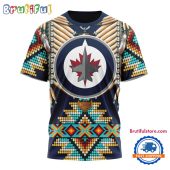 NHL Winnipeg Jets Special Native American Costume Hockey Team Design T Shirt, Hoodie, Sweatshirt