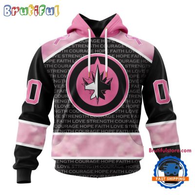 NHL Winnipeg Jets Special Pink Fight Breast Cancer Art Hoodie, T Shirt, Sweatshirt