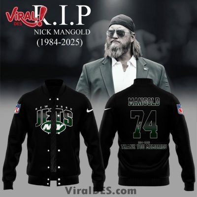Nick Mangold Thank You Memories 1984 - 2025 Baseball Jacket