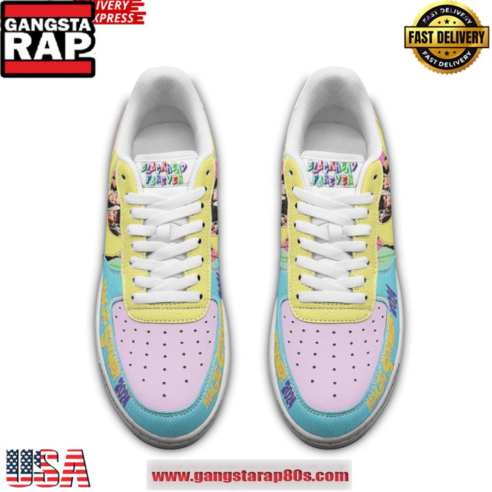 NKOTB Magic Summer 2024 Air Force 1 Running Sneakers Shoes Sneaker NKOTB Magic Summer 2024 Air Force 1 Running Sneakers Shoes Sneaker