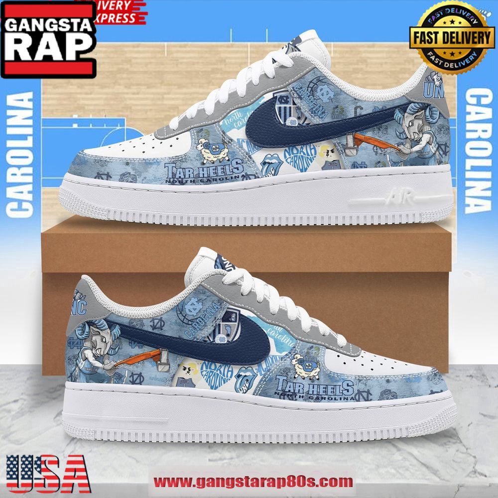 North Carolina Tar Heels Spirit Limited Edition Air Force 1 Sneakers Shoes North Carolina Tar Heels Spirit Limited Edition Air Force 1 Sneakers Shoes