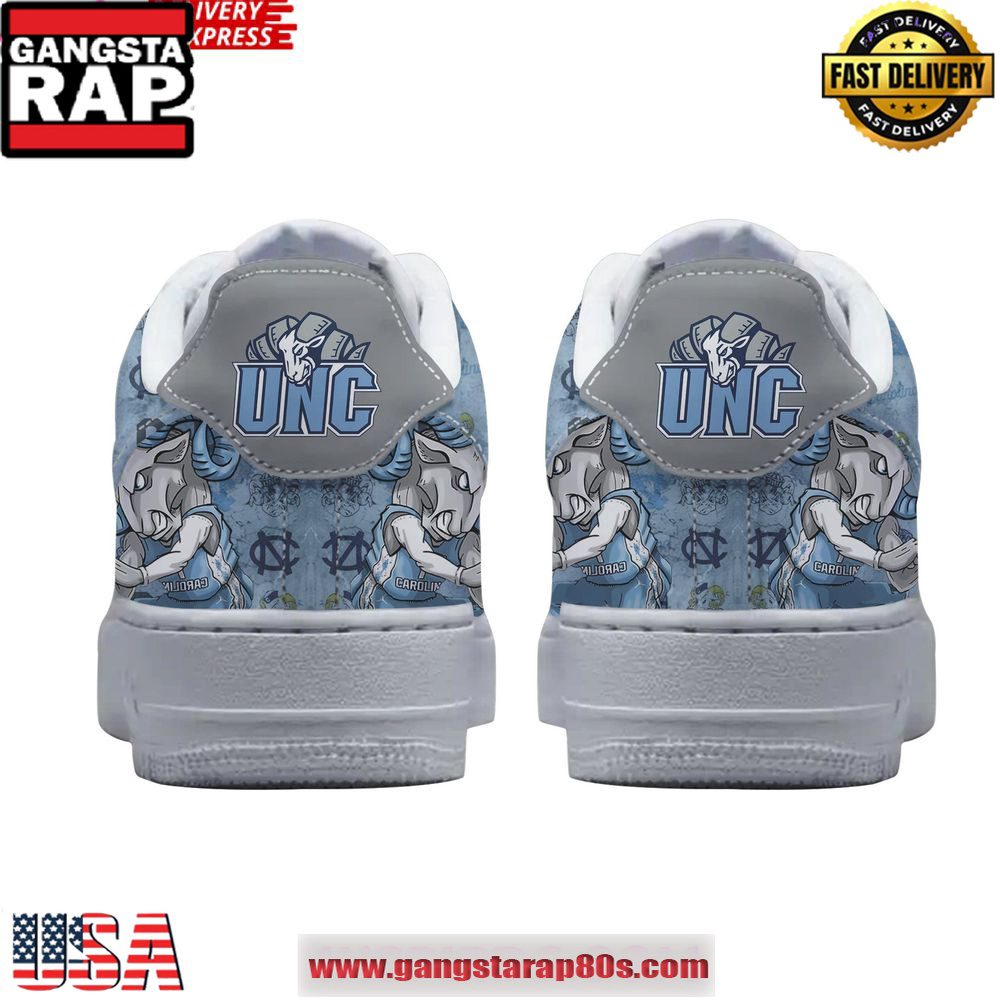 North Carolina Tar Heels Spirit Limited Edition Air Force 1 Sneakers Shoes North Carolina Tar Heels Spirit Limited Edition Air Force 1 Sneakers Shoes