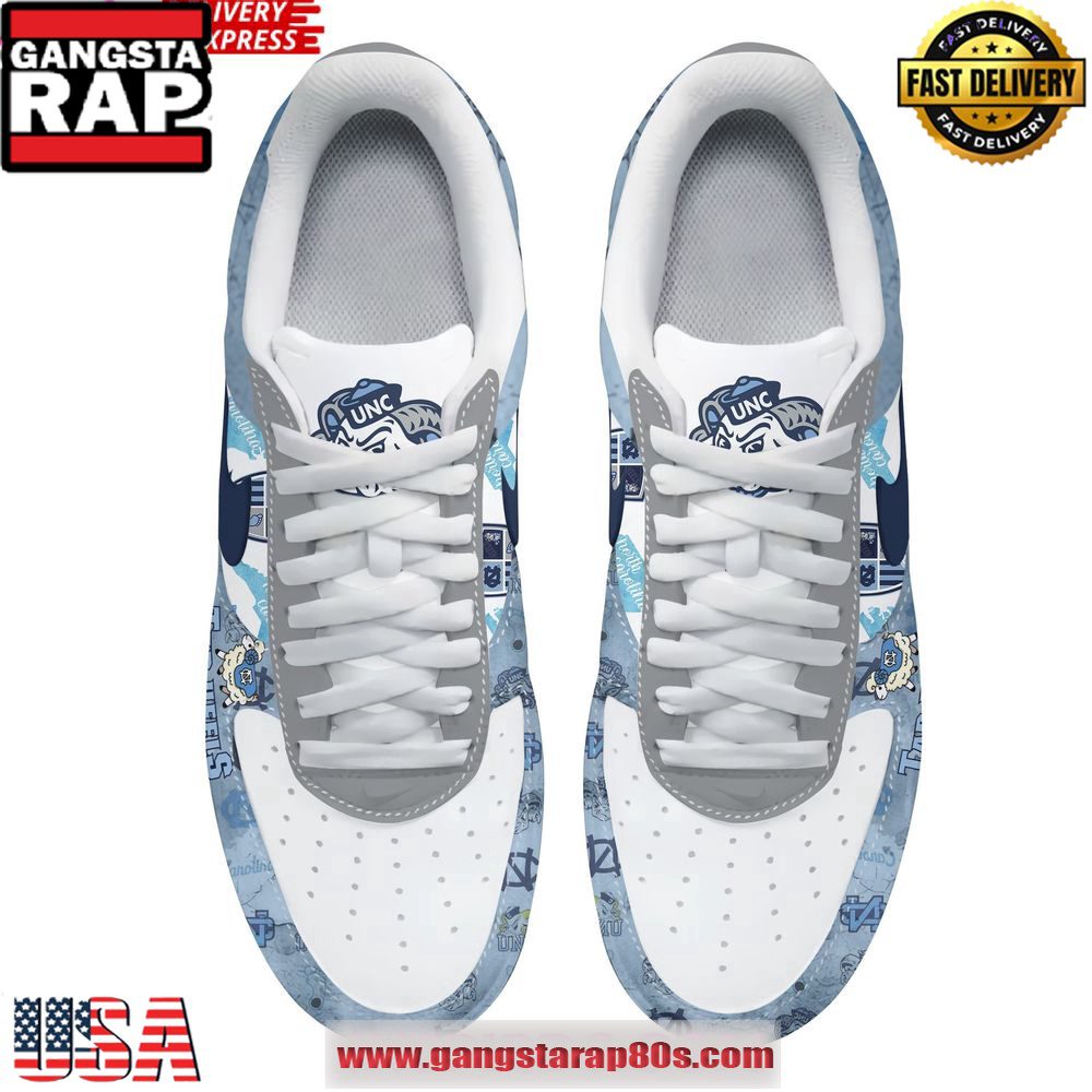 North Carolina Tar Heels Spirit Limited Edition Air Force 1 Sneakers Shoes North Carolina Tar Heels Spirit Limited Edition Air Force 1 Sneakers Shoes