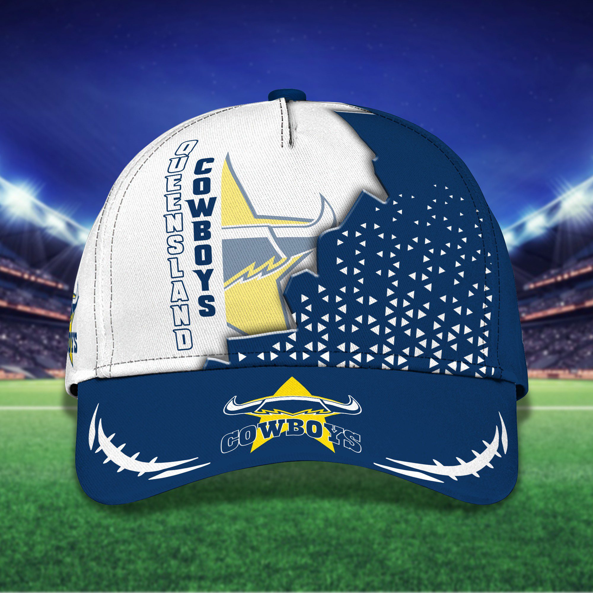 North Queensland Cowboys Classic Cap 3D North Queensland Cowboys Classic Cap 3D