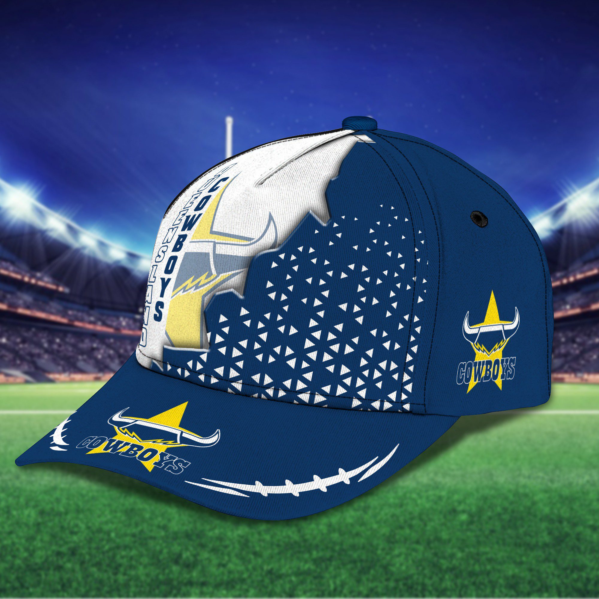 North Queensland Cowboys Classic Cap 3D North Queensland Cowboys Classic Cap 3D