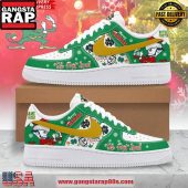 Notre Dame Fighting Irish Merry Christmas Air Force 1 Running Sneakers Shoes