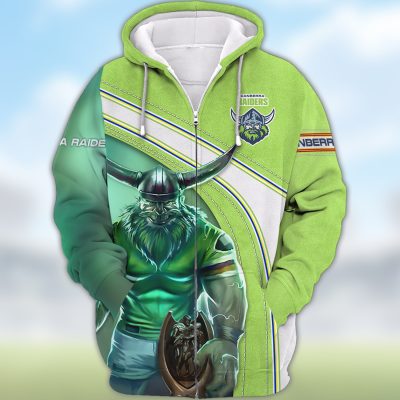 NRL Canberra Raiders 3D Hoodie/ZIP/Tee/Polo/Hawaii/Bomber/Sweater