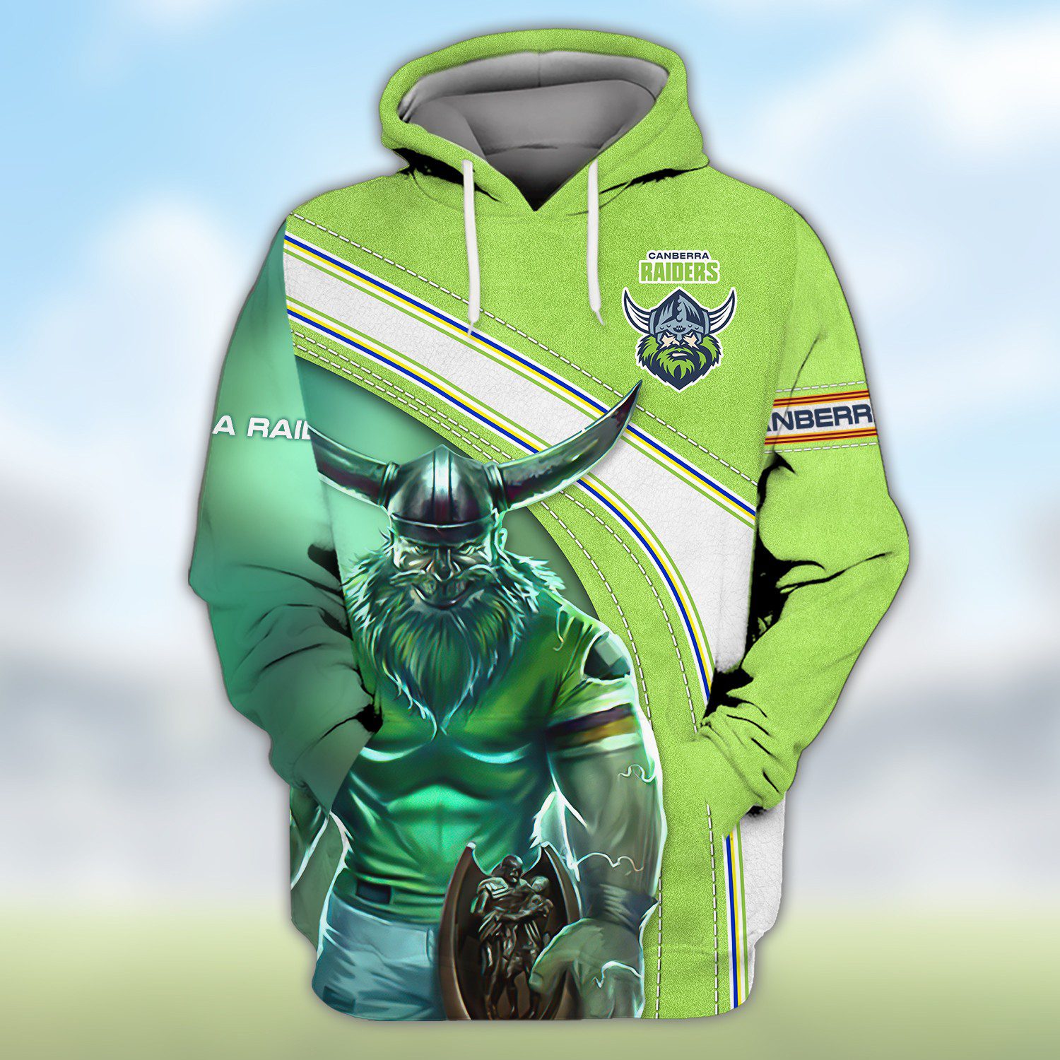 NRL Canberra Raiders 3D Hoodie/ZIP/Tee/Polo/Hawaii/Bomber/Sweater NRL Canberra Raiders 3D Hoodie/ZIP/Tee/Polo/Hawaii/Bomber/Sweater