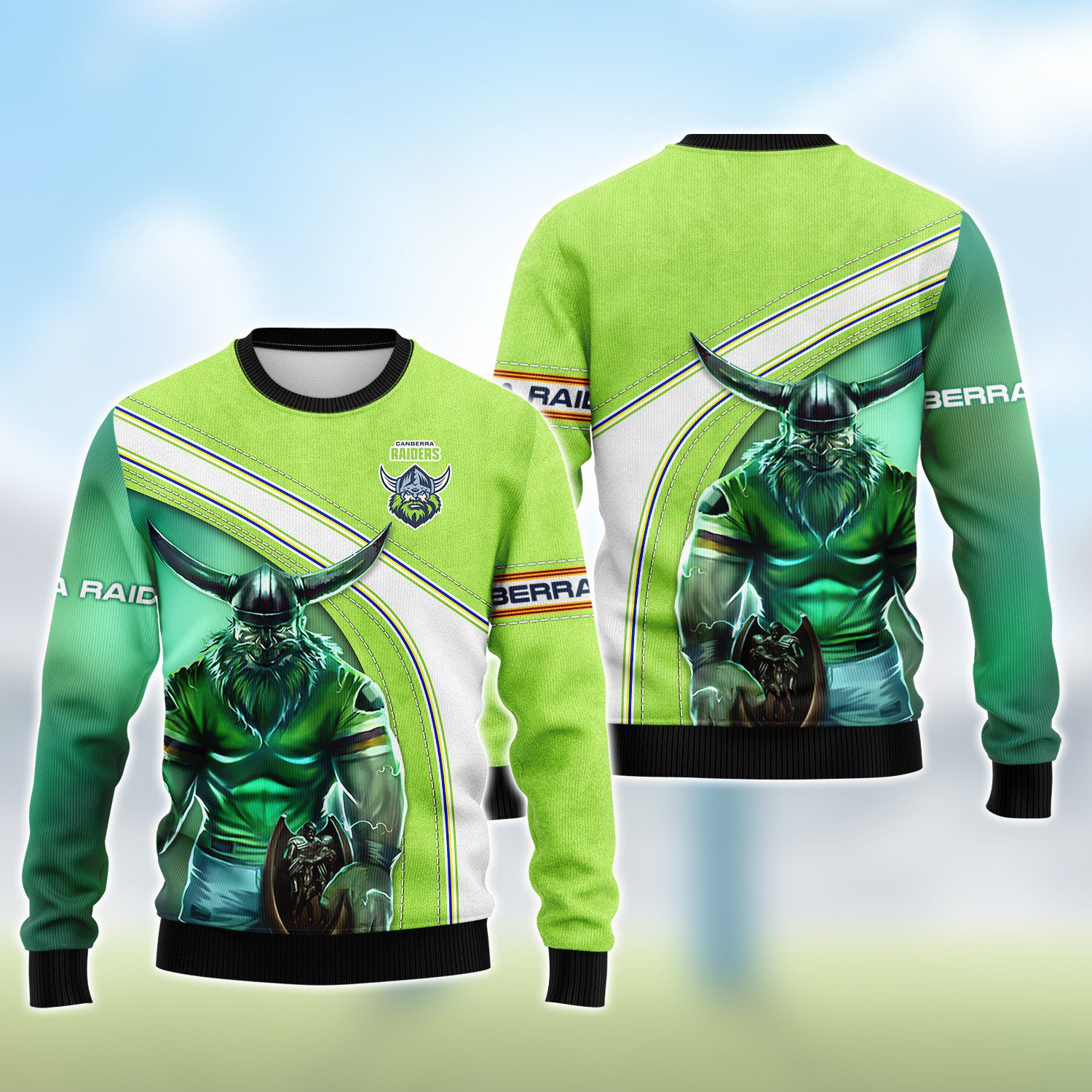 NRL Canberra Raiders 3D Hoodie/ZIP/Tee/Polo/Hawaii/Bomber/Sweater NRL Canberra Raiders 3D Hoodie/ZIP/Tee/Polo/Hawaii/Bomber/Sweater