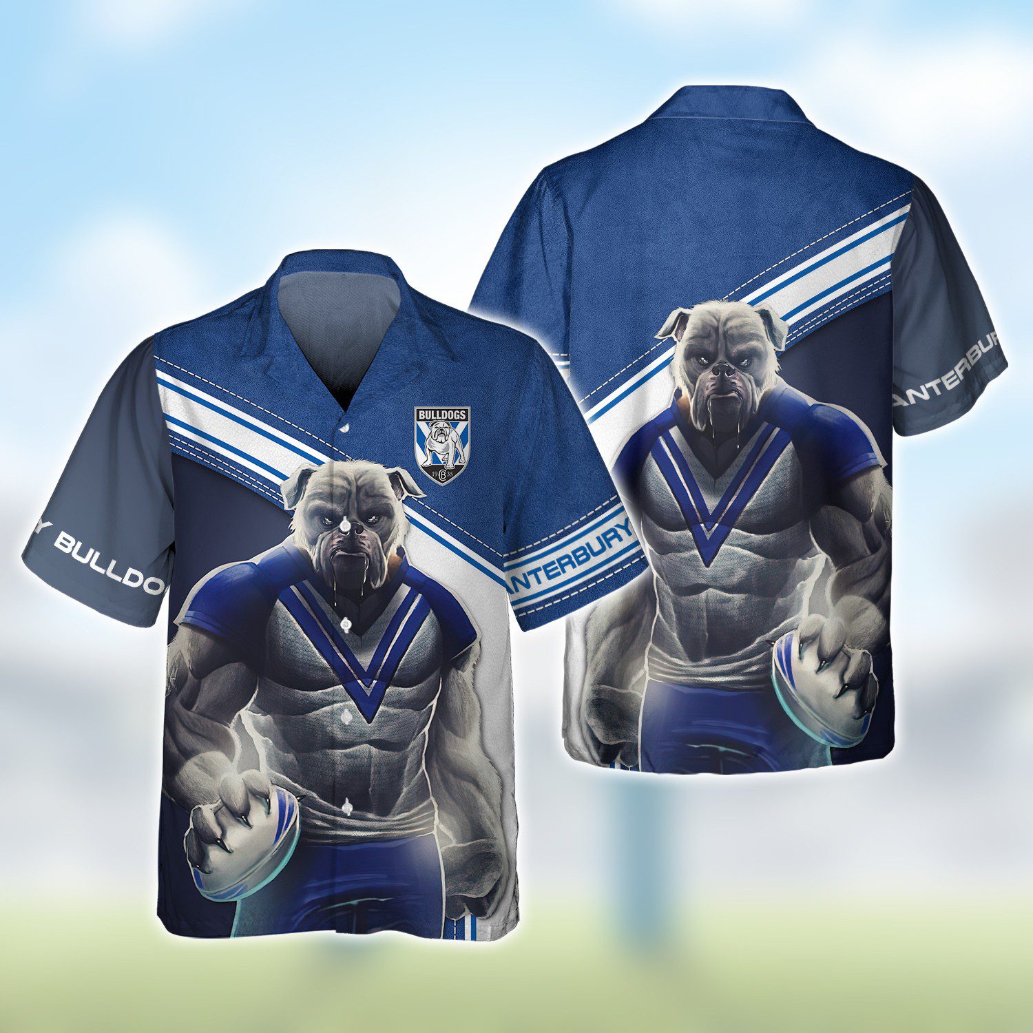 NRL Canterbury Bulldogs 3D Hoodie/ZIP/Tee/Polo/Hawaii/Bomber/Sweater NRL Canterbury Bulldogs 3D Hoodie/ZIP/Tee/Polo/Hawaii/Bomber/Sweater