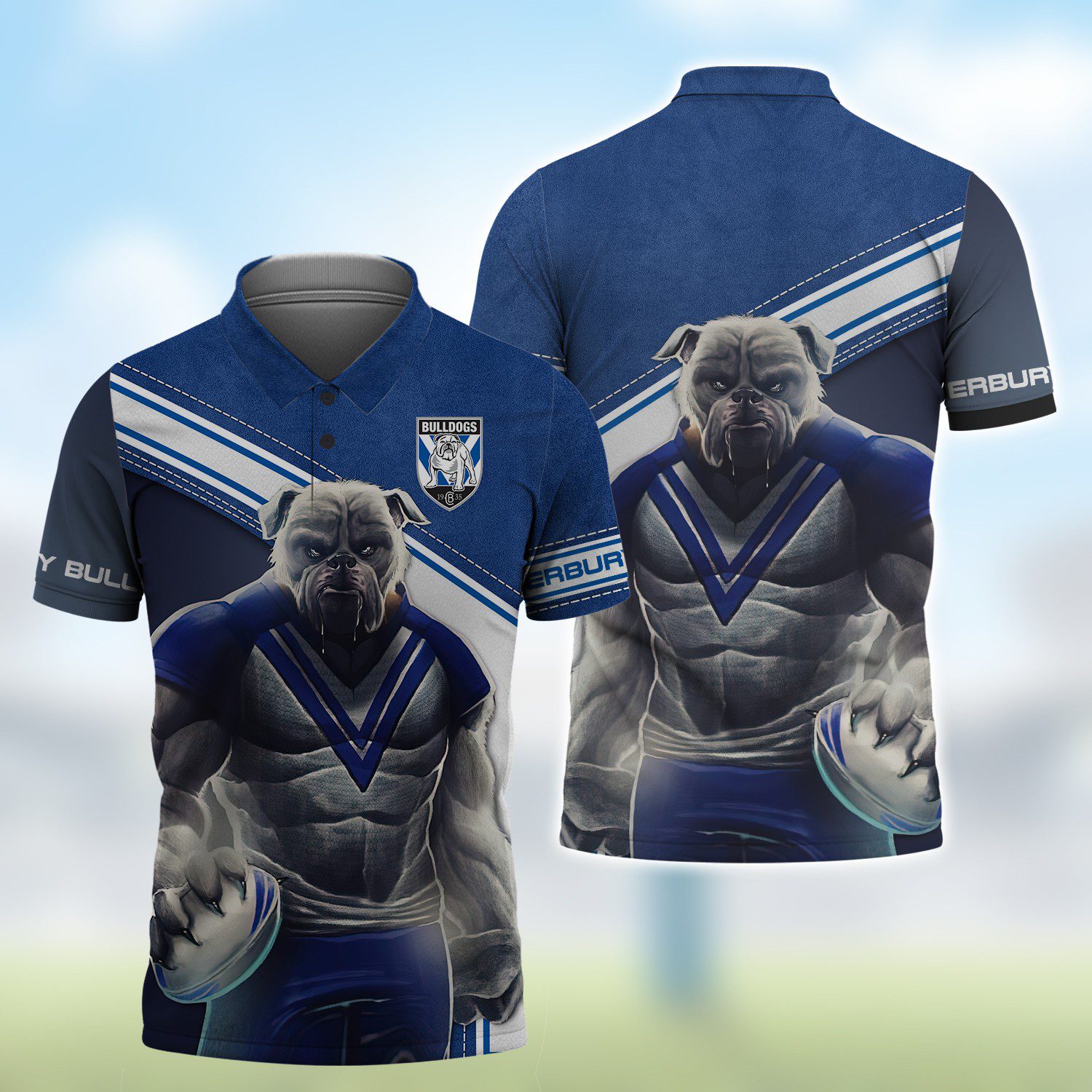NRL Canterbury Bulldogs 3D Hoodie/ZIP/Tee/Polo/Hawaii/Bomber/Sweater NRL Canterbury Bulldogs 3D Hoodie/ZIP/Tee/Polo/Hawaii/Bomber/Sweater