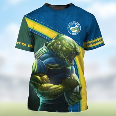 NRL Parramatta Eels 3D Hoodie/ZIP/Tee/Polo/Hawaii/Bomber/Sweater