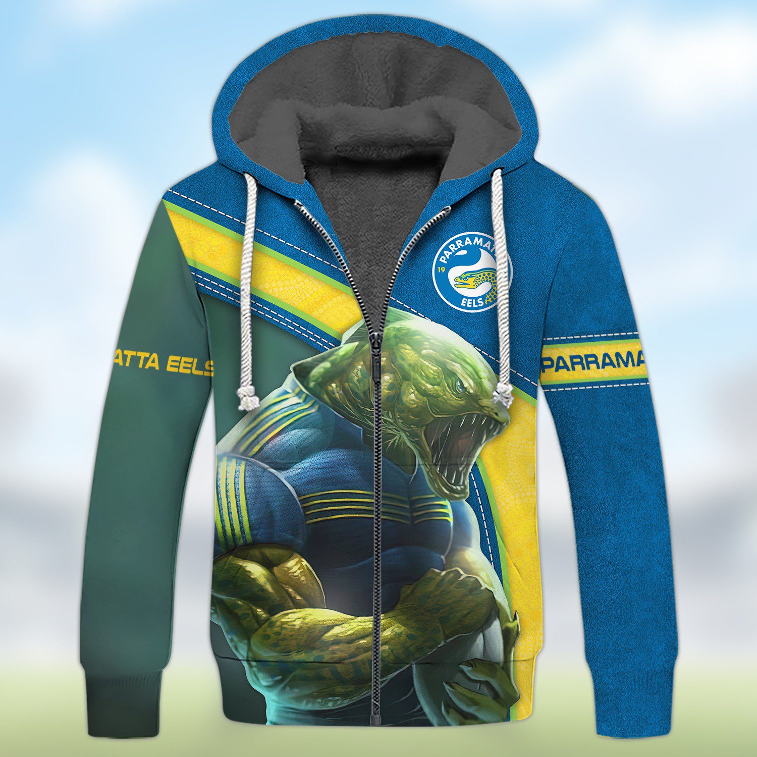 NRL Parramatta Eels 3D Hoodie/ZIP/Tee/Polo/Hawaii/Bomber/Sweater NRL Parramatta Eels 3D Hoodie/ZIP/Tee/Polo/Hawaii/Bomber/Sweater