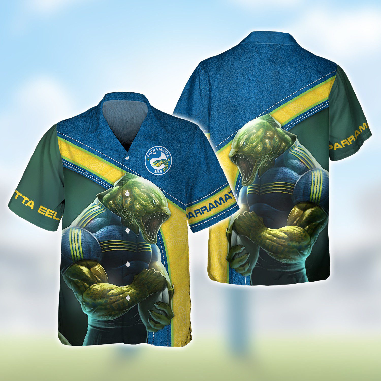 NRL Parramatta Eels 3D Hoodie/ZIP/Tee/Polo/Hawaii/Bomber/Sweater NRL Parramatta Eels 3D Hoodie/ZIP/Tee/Polo/Hawaii/Bomber/Sweater