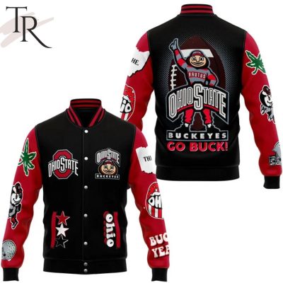 Ohio State Buckeyes Go Buck Baseball Jacket