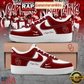 Oklahoma Sooners Welcome The New Season 2025 Custom Air Force 1 Shoes Running Sneakers