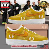 Oregon Ducks Fit for flight Go Ducks Custom Air Force 1 Running Sneakers Shoes