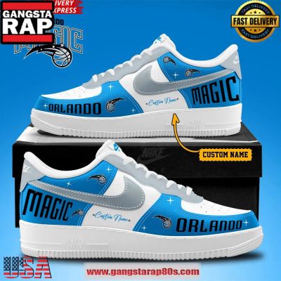 Orlando Magic New Version 2025 Air Force 1 Running Sneakers Shoes