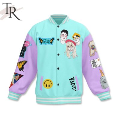 Paramore Let The Pain Remind You That Hearts Can Heal Baseball Jacket