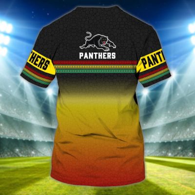 Penrith Panthers NRL Personalized Name 3D Tshirt