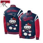 Personalized NFL New England Patriots Special Hello Kitty Design Baseball Jacket For Fans - Limited Edition