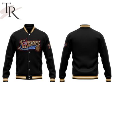 Philadelphia 76ers Doc Rivers Baseball Jacket