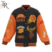 Phoenix Suns We Are Phx Time To Rise Baseball Jacket Elegant Picture. - demo10