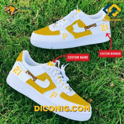 Pittsburgh Pirates Custom Shoes MLB Air Force 1 DICONIG FASHION