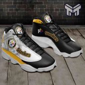 Pittsburgh Steelers Air Jordan 13white Black J13 Shoes Gift For Fans 1.jpg - demo10