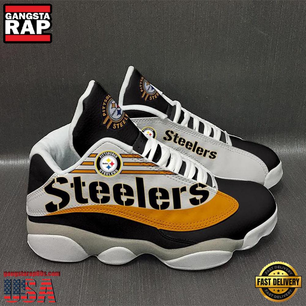 Pittsburgh Steelers NFL Ver 11 Air Jordan 13 Sneakers Shoes Pittsburgh Steelers NFL Ver 11 Air Jordan 13 Sneakers Shoes