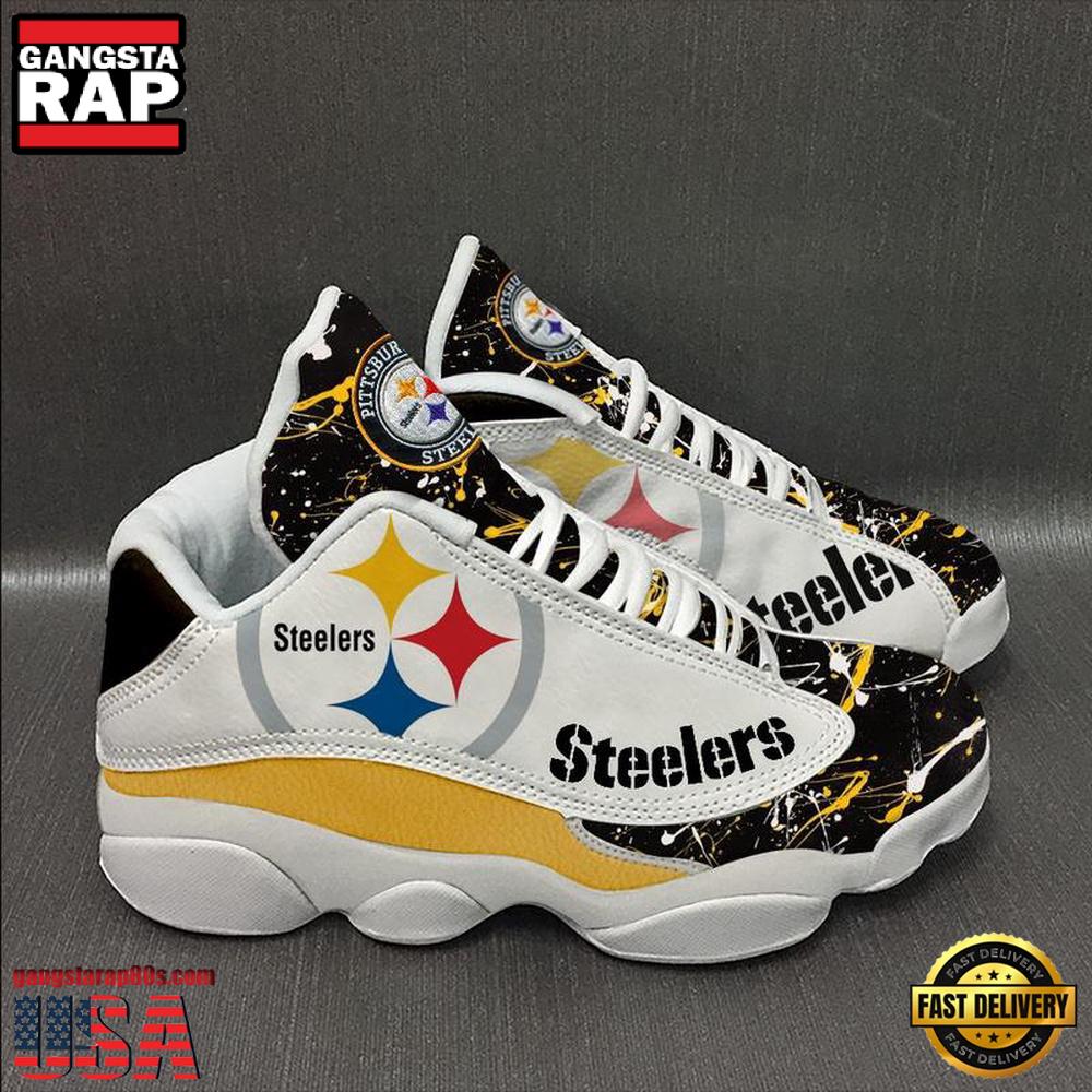 Pittsburgh Steelers NFL Ver 13 Air Jordan 13 Sneakers Shoes Pittsburgh Steelers NFL Ver 13 Air Jordan 13 Sneakers Shoes