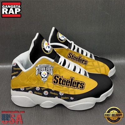 Pittsburgh Steelers NFL Ver 3 Air Jordan 13 Sneakers Shoes