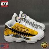 Pittsburgh Steelers NFL Ver 7 Air Jordan 13 Sneakers Shoes