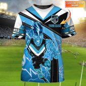 Port Adelaide | Power Personalized Name 3D Tshirt Tad 01
