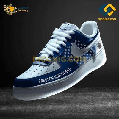 Preston North End Custom Shoes EPL Air Force 1 DICONIG FASHION